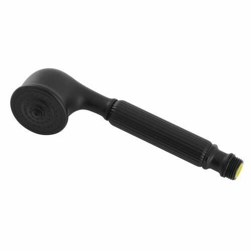 Kingston Brass K103A0 Restoration Matte Black Single Function Round Hand Shower