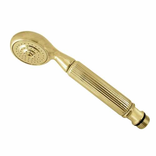 Kingston Brass K104A2 Metropolitan Round Hand Shower, Single Function, Polished Brass