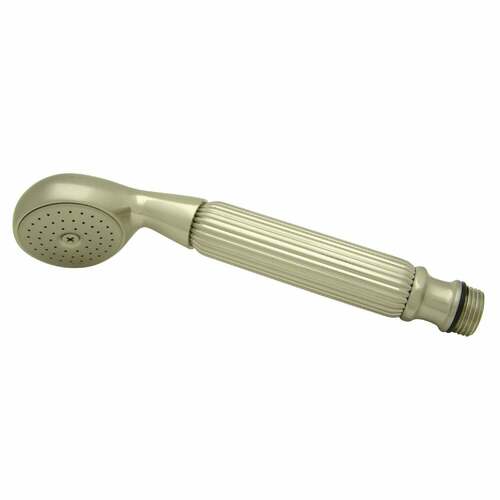 Kingston Brass K104A8 Metropolitan Round Hand Shower, Single Function, Brushed Nickel