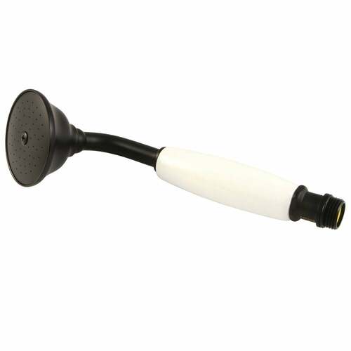 Kingston Brass K105A0 Victorian Matte Black Single Function Round Hand Shower