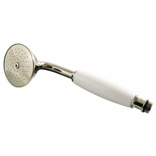 Kingston Brass K105A6 Victorian Round Hand Shower, Single Function, Polished Nickel