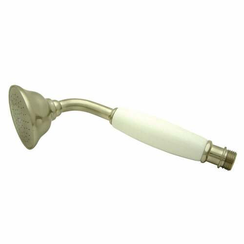 Kingston Brass K105A8 Victorian Round Hand Shower, Single Function, Brushed Nickel