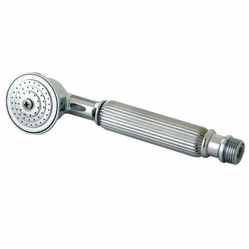 Kingston Brass K107A1 Vintage Round Hand Shower, Single Function, Polished Chrome