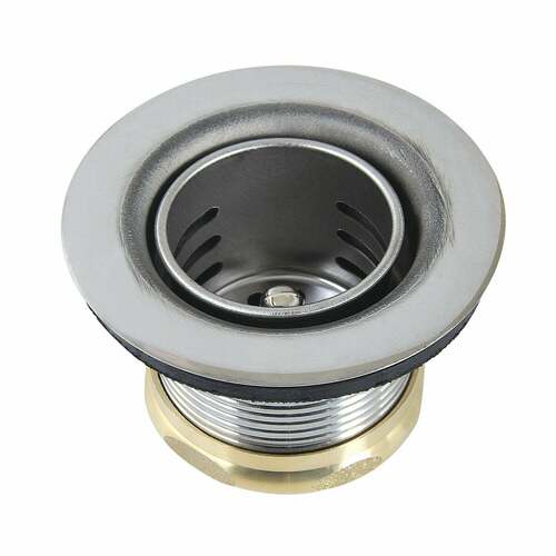 Kingston Brass K451B Portland Stainless Steel Bar Sink Basket Strainer