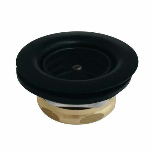 Kingston Brass K461BMB Tacoma Matte Black Stainless Steel Bar Sink Duo Basket Strainer