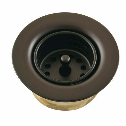Kingston Brass K461BORB Tacoma Stainless Steel Bar Sink Duo Strainer, Oil Rubbed Bronze