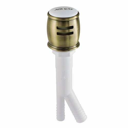 Kingston Brass K511AB Heritage Antique Brass Dishwasher Air Gap