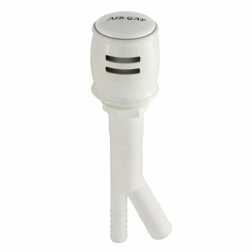 Kingston Brass K511WH Heritage White Dishwasher Air Gap