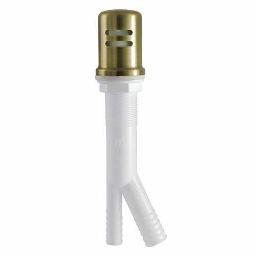Kingston Brass K811AB Trimscape Antique Brass Air Gap for Dishwasher