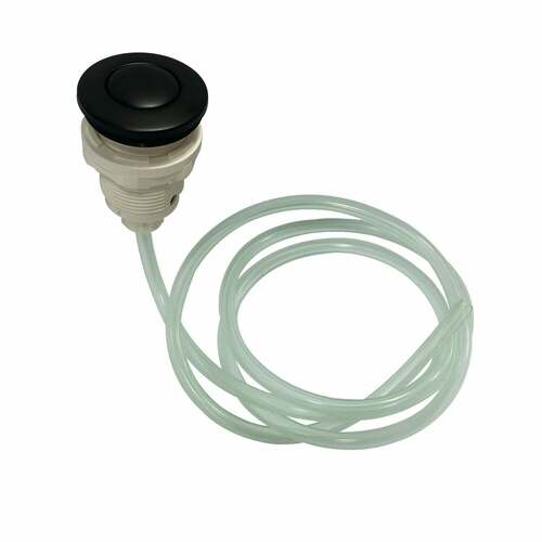 Kingston Brass KA310 Gourmetier Matte Black Disposal Air Switch Button