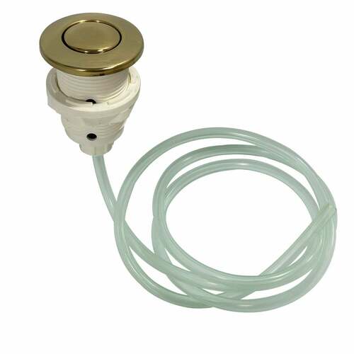 Kingston Brass KA312 Gourmetier Polished Brass Disposal Air Switch Button