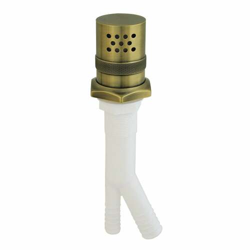 Kingston Brass KA411AB Trimscape Antique Brass Dishwasher Air Gap with Brass Cover