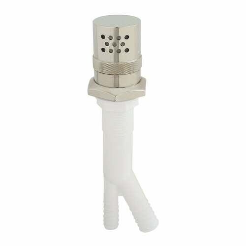 Kingston Brass KA411PN Trimscape Polished Nickel Dishwasher Air Gap with Brass Cover
