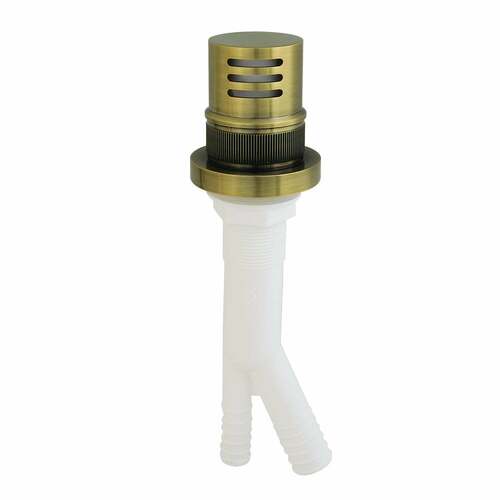 Kingston Brass KA421AB Trimscape Antique Brass Dishwasher Air Gap with Cover