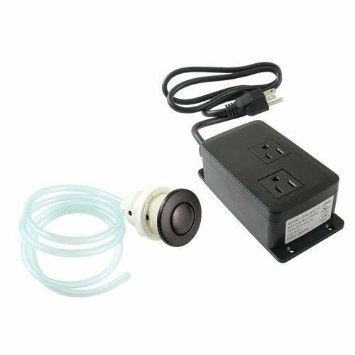 Kingston Brass KADK315 Trimscape Dual Outlet Garbage Disposal Air Switch Kit - Oil Rubbed Bronze