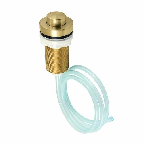 Kingston Brass KAM217 Trimscape Brushed Brass Garbage Disposal Air Switch Button
