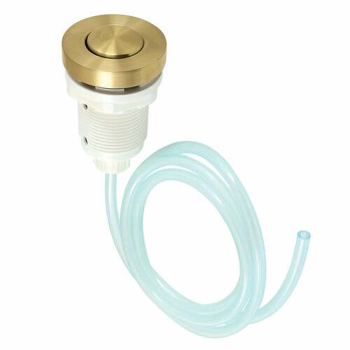 Kingston Brass KAM317 Trimscape Brushed Brass Garbage Disposal Air Switch Button
