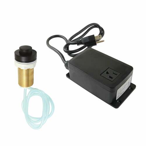 Kingston Brass KAMSK215 Trimscape Oil Rubbed Bronze Garbage Disposal Air Switch Kit