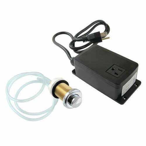 Kingston Brass KASK211 Trimscape Polished Chrome Garbage Disposal Air Switch Kit