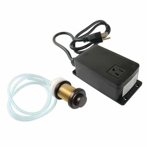 Kingston Brass KASK215 Trimscape Single Outlet Garbage Disposal Air Switch Kit - Oil Rubbed Bronze