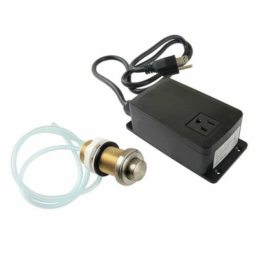 Kingston Brass KASK218 Trimscape Brushed Nickel Garbage Disposal Air Switch Kit