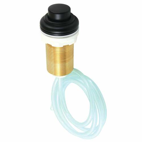 Kingston Brass KAT210 Trimscape Matte Black Garbage Disposal Air Switch Button