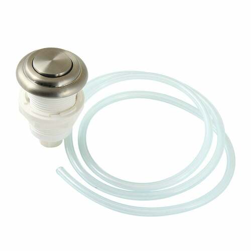 Kingston Brass KAT318 Trimscape Brushed Nickel Garbage Disposal Air Switch Button