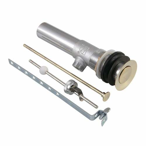 Kingston Brass KB1002 Polished Brass 22 Gauge Pop-Up Drain with Overflow