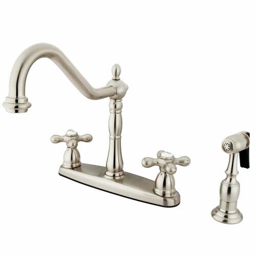 Kingston Brass KB1758AXBS Heritage Double-Handle 8