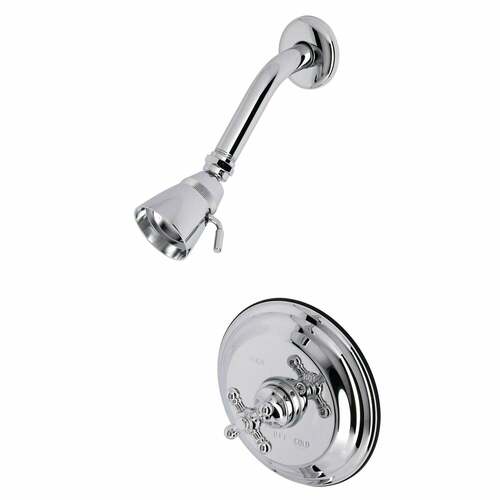 Kingston Brass KB2631BXTSO Metropolitan Single-Handle Pressure Balanced Shower Faucet Trim, Polished Chrome
