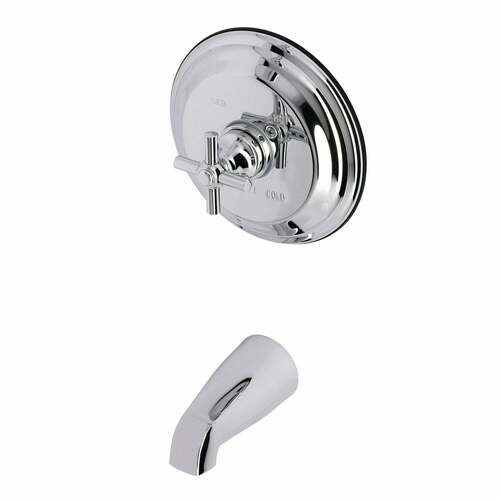 Kingston Brass KB2631EXTO Single-Handle Pressure Balanced Tub Faucet in Polished Chrome