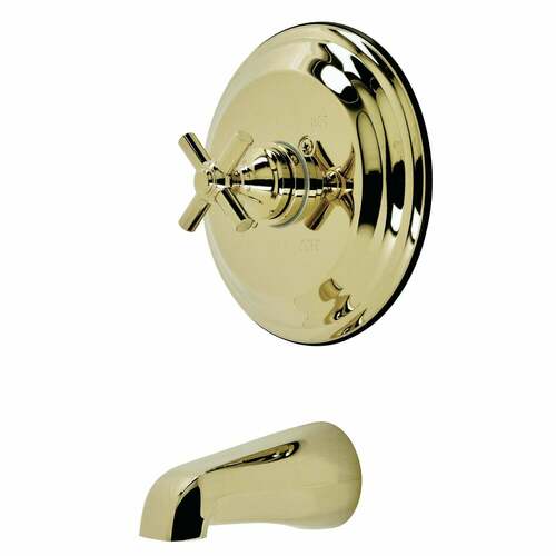 Kingston Brass KB2632EXTO Polished Brass Single-Handle Pressure Balanced Tub Faucet