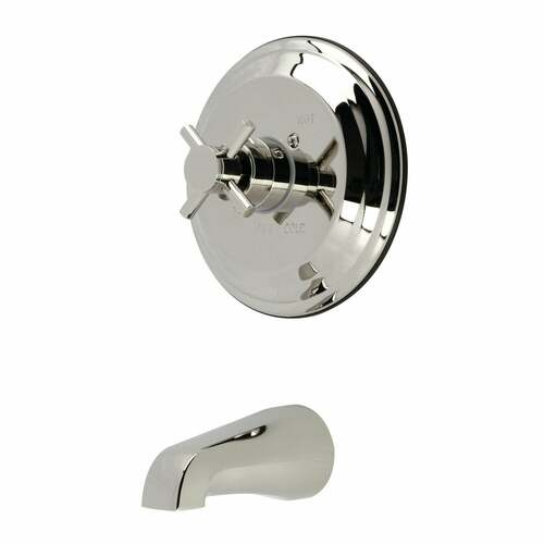 Kingston Brass KB2636DXTO Concord Single-Handle Pressure Balanced Tub Faucet, Polished Nickel