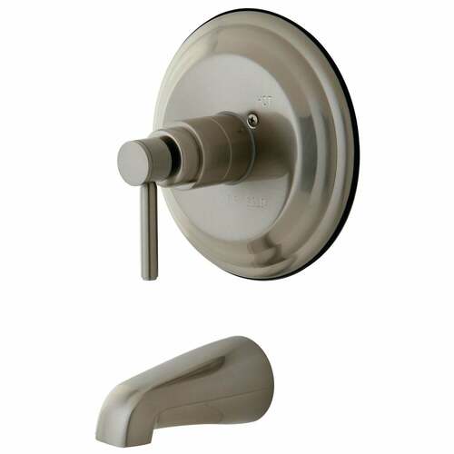 Kingston Brass KB2638DLTO Concord Brushed Nickel Single-Handle Pressure Balanced Tub Faucet