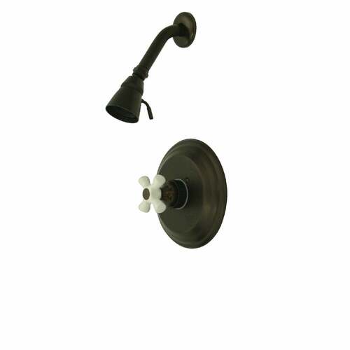 Kingston Brass KB3635PXSO Restoration Single-Handle Pressure Balanced Shower Faucet, Oil Rubbed Bronze