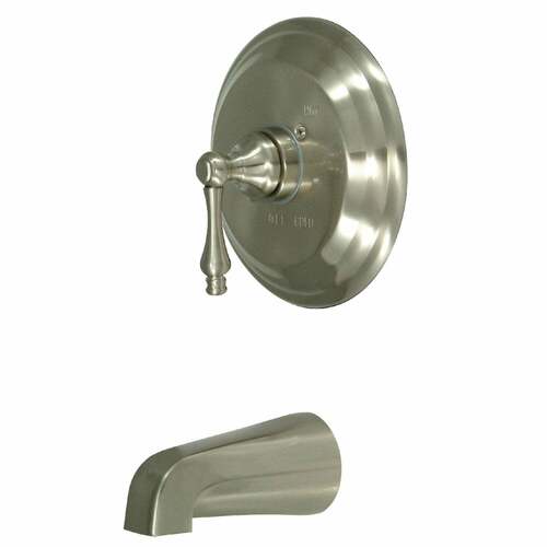 Kingston Brass KB3638ALTO Vintage Single-Handle Pressure Balanced Tub Faucet in Brushed Nickel