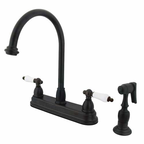 Kingston Brass KB3755PLBS Restoration Double-Handle 8