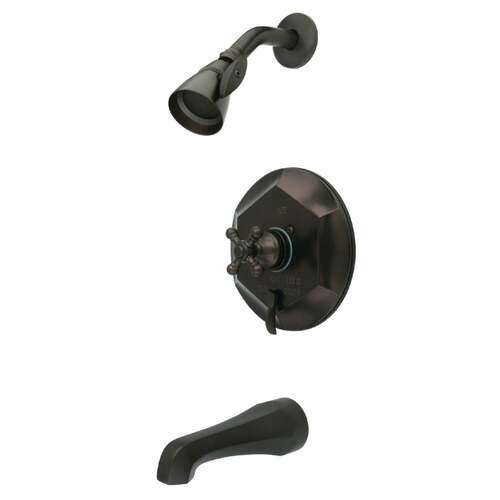 Kingston Brass KB46350BX English Vintage Single-Handle Tub Shower Faucet, Oil Rubbed Bronze