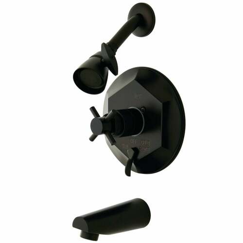 Kingston Brass KB46350DX Concord Single-Handle Pressure Balanced Tub Shower Faucet, Oil Rubbed Bronze