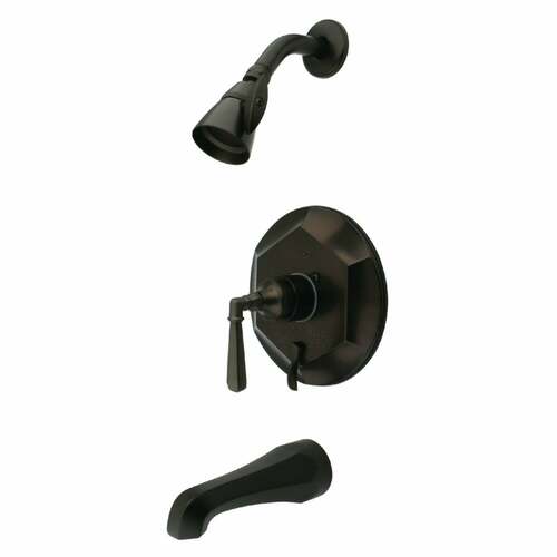 Kingston Brass KB46350HL Single-Handle Pressure Balanced Tub Shower Faucet, Oil Rubbed Bronze