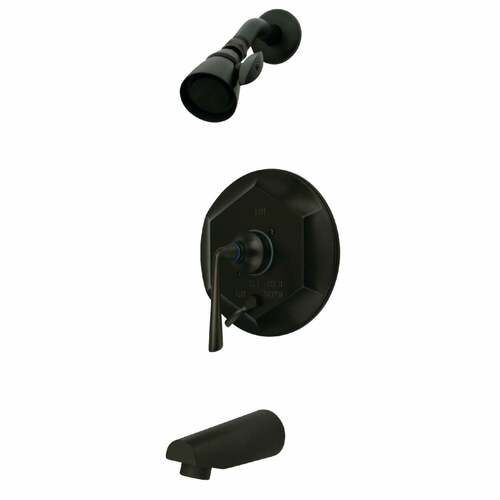 Kingston Brass KB46350ZL Silver Sage Single-Handle Tub Shower Faucet, Oil Rubbed Bronze