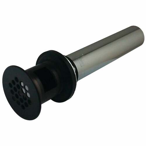 Kingston Brass KB5005 Oil Rubbed Bronze 17 Gauge Grid Drain with Overflow