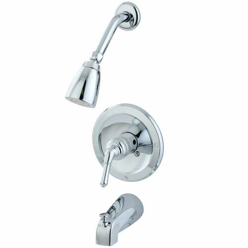 Kingston Brass KB531NML Single-Handle Tub Shower Faucet, Polished Chrome