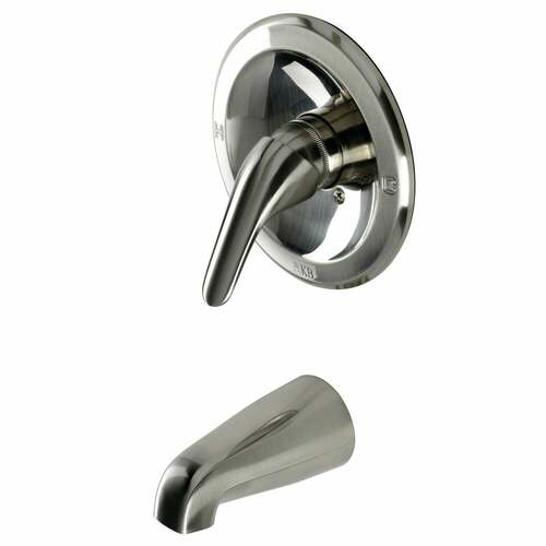 Kingston Brass KB538LTO Brushed Nickel Single-Handle Tub Faucet