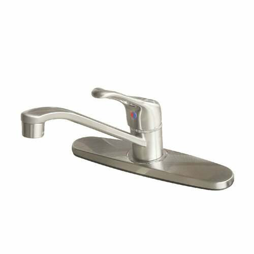Kingston Brass KB561SN Wyndham Brushed Nickel Single-Handle 8