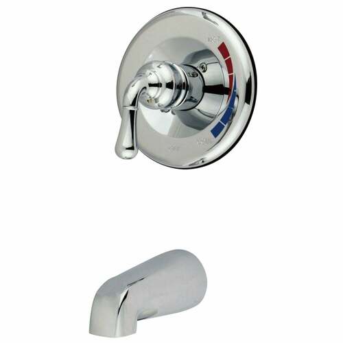 Kingston Brass KB631TO Magellan Single-Handle Pressure Balanced Tub Faucet, Chrome