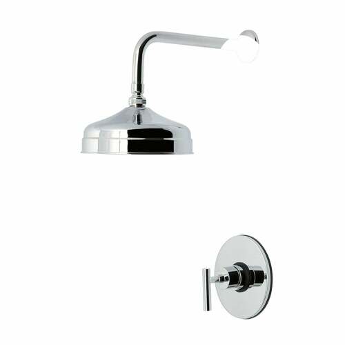 Kingston Brass KB6331CMLSO Manhattan Single-Handle Pressure Balanced Shower Faucet, Chrome