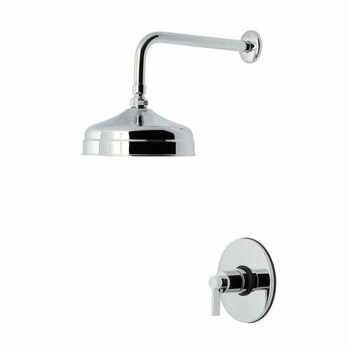 Kingston Brass KB6331NDLSO NuvoFusion Single-Handle Pressure Balanced Shower Faucet, Chrome