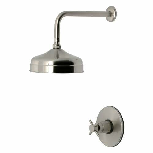 Kingston Brass KB6338DXSO Concord Single-Handle Pressure Balanced Shower Faucet, Brushed Nickel