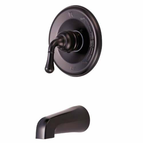 Kingston Brass KB635TO Magellan Single-Handle Pressure Balanced Tub Faucet, Oil Rubbed Bronze